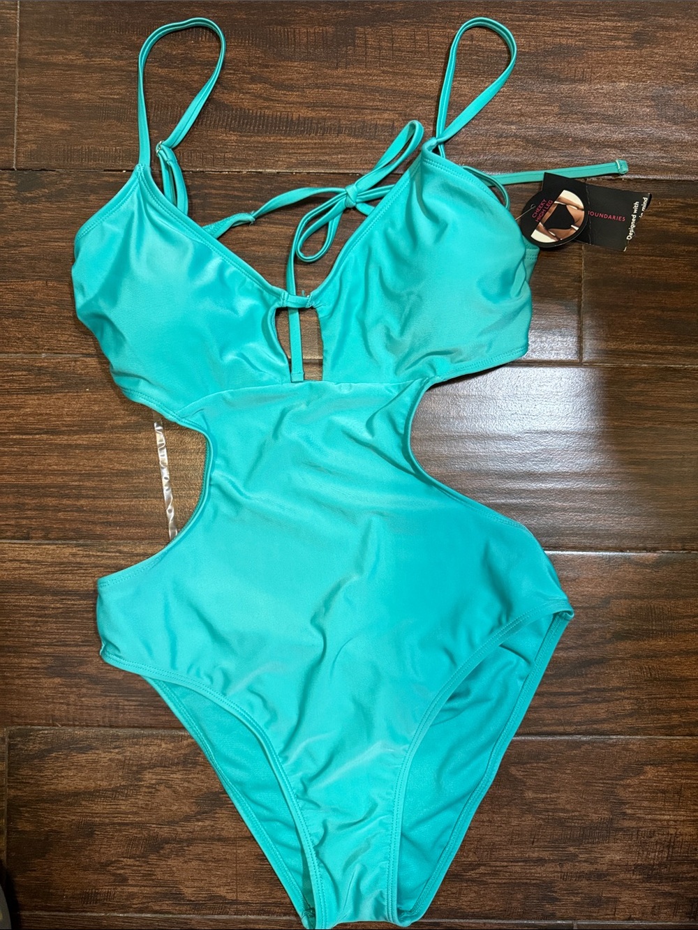 WomenTeal One Piece Swimsuit